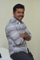 Karthi Stills at Cheliyaa Press Meet